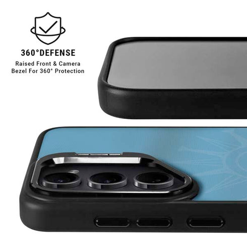 Uruguay Soccer Flag Galaxy S24 Plus Kickstand Case